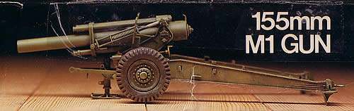Howitzer 155 mm 銅プレート 1943年製 Building Italeri's 155mm Howitzer/The Model